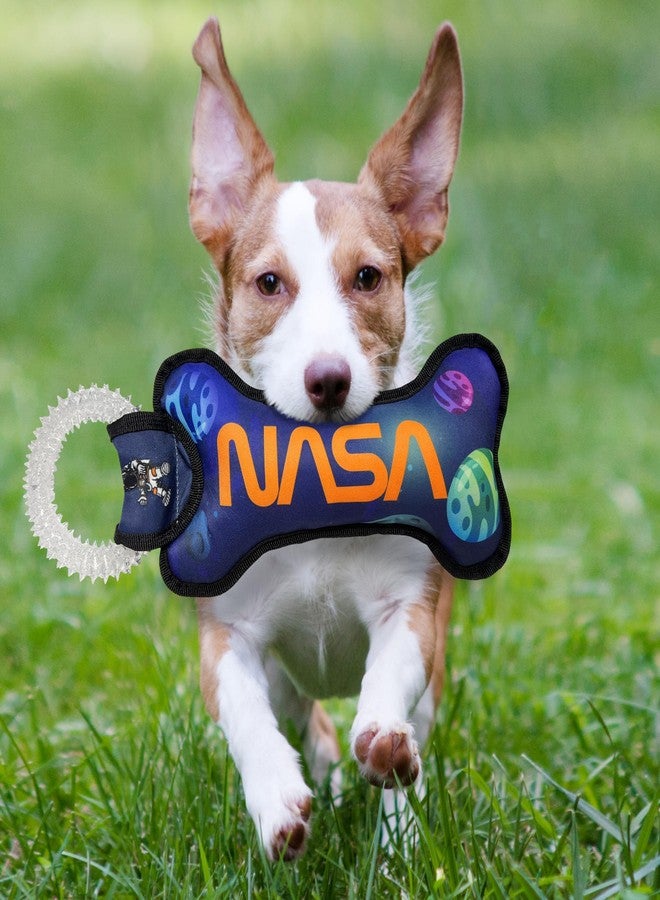 Pets First NASA Dog Toy with Planets. - Tough Nylon Pet Toy with Double Trim Stitching & Inner Squeaker - Image 2